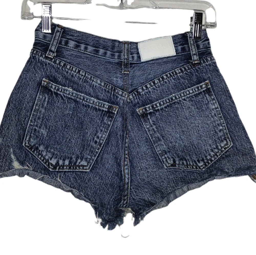 Pistola Kylee Relaxed High Rise Cuffed Short in Luna - Picture 2 of 5